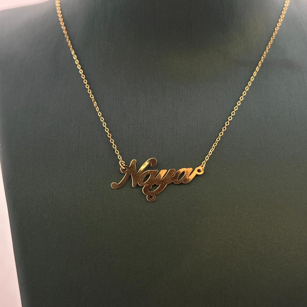 .قلادة مصنوعة من ذهب عيار 21 مع سلسلة حسب الطلب GN-E0-28.