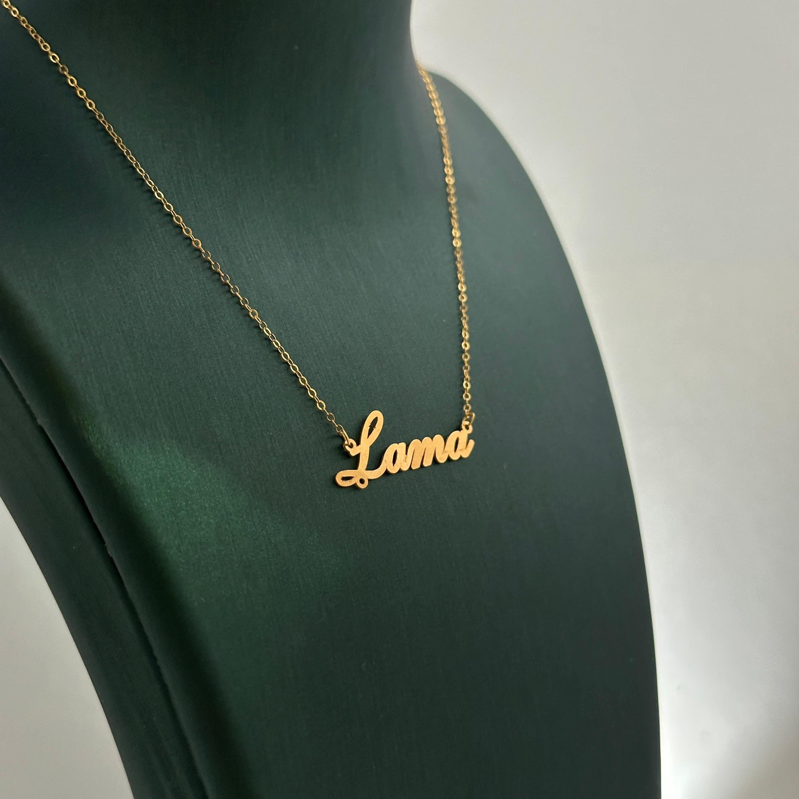 .قلادة ذهب عيار 21 مع سلسلة مصنوعة حسب الطلب   GN-E0-27.