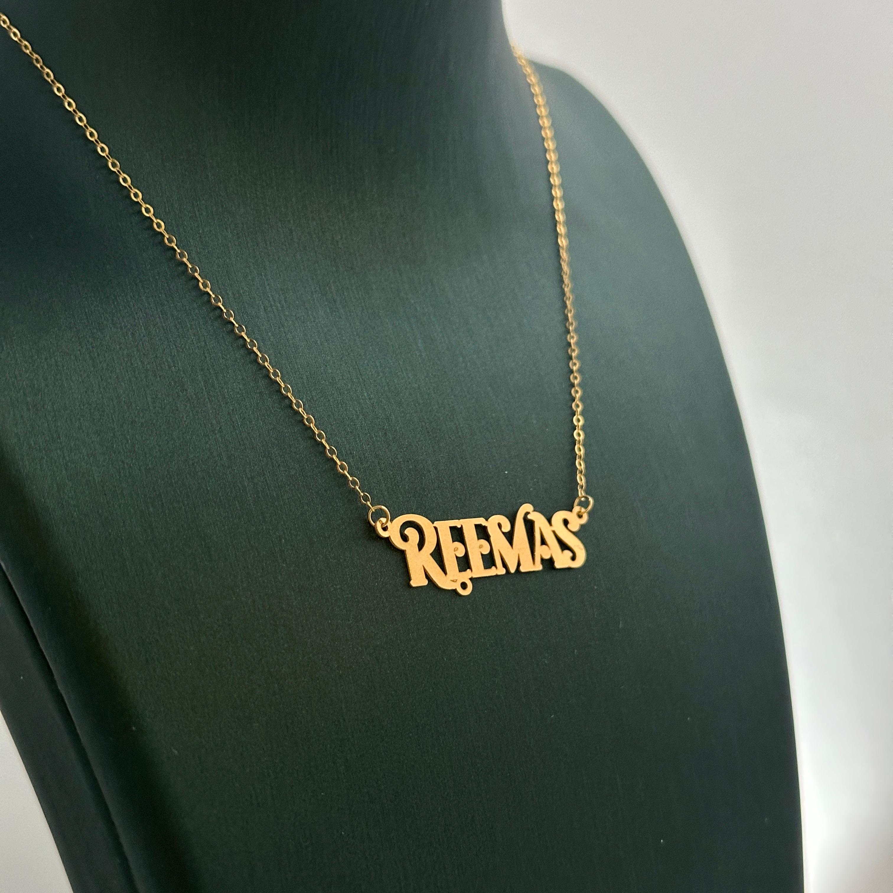 .قلادة ذهب عيار 21 مع سلسلة مصنوعة حسب الطلب   GN-E1-33.