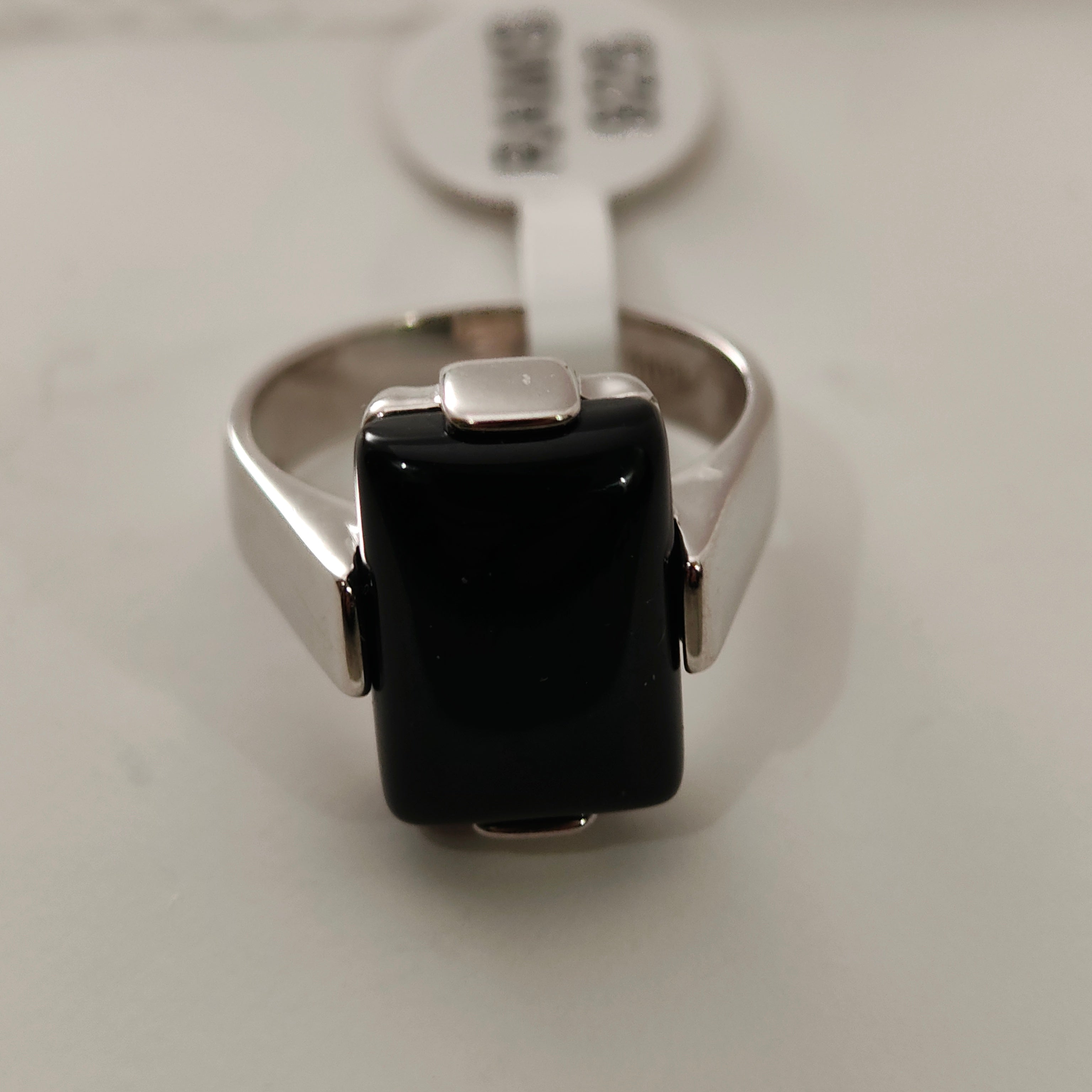 خاتم ملكي أسود – فضة عيار 925 _ SR-MB-48